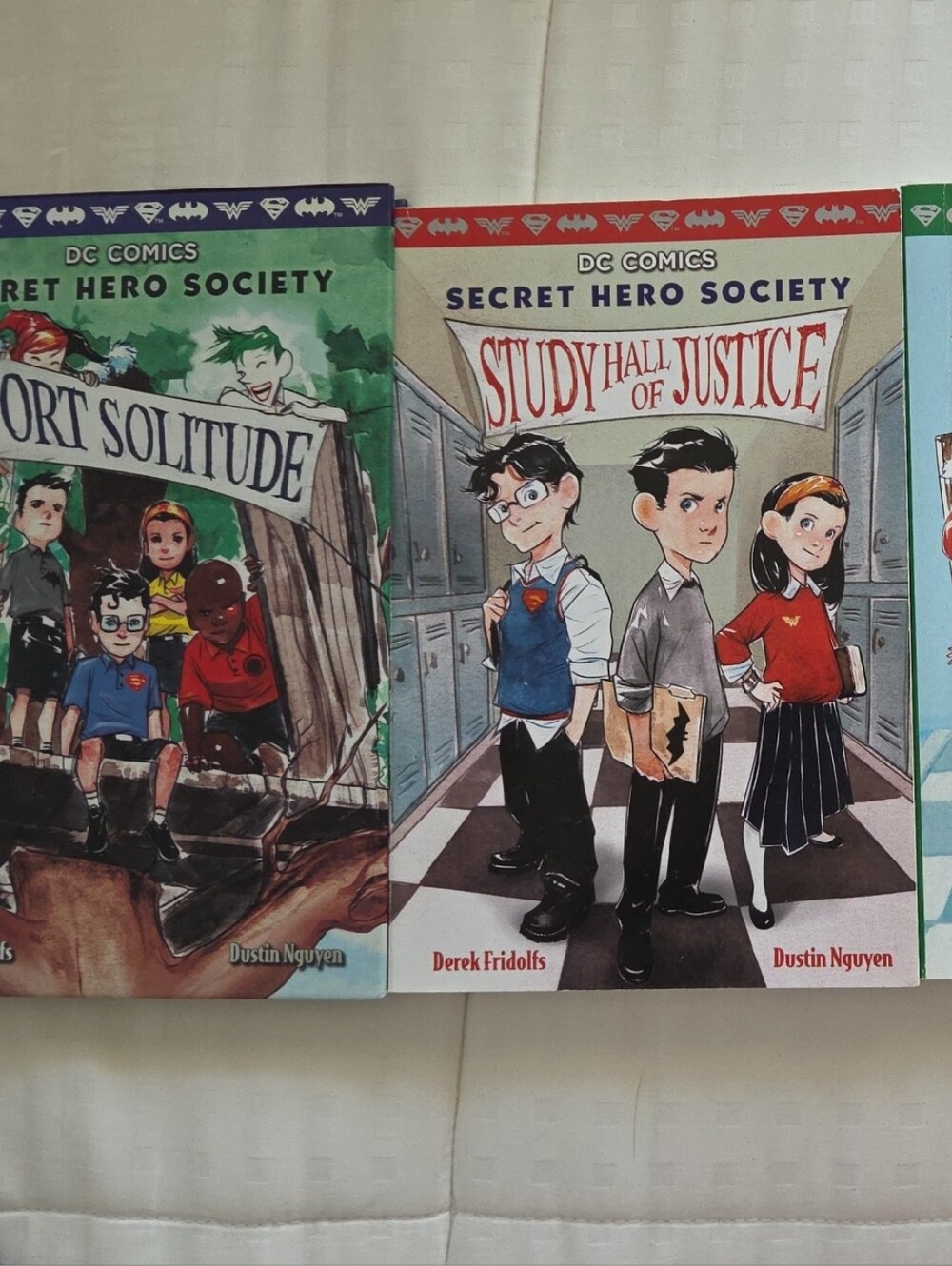 LAST CHANCE DC Comics Secret Hero Society Graphic Novels ×3